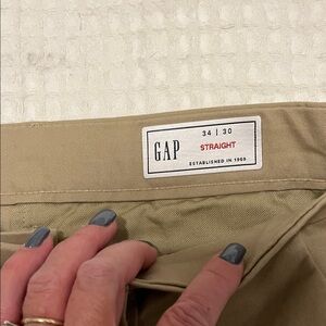 GAP Tan Straight Pants